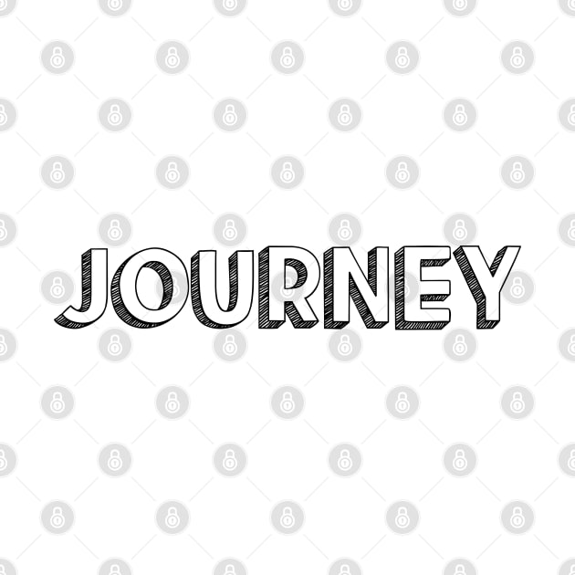 Journey <\\> Typography Design by Aqumoet