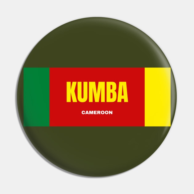 Kumba City in Cameroon Flag Colors Pin by aybe7elf