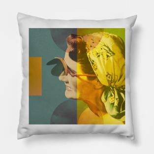 Something Special - Surreal/Collage Art Pillow