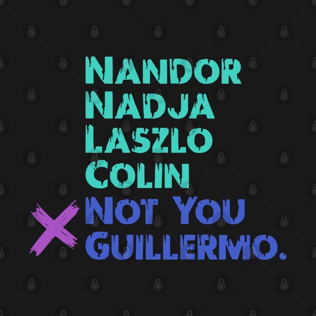 Not You Guillermo by AjiartD