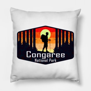 Congaree National Park South Carolina Hiking Hike Hiker Pillow