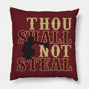 Tommy Thou Shall Not Steal Pillow