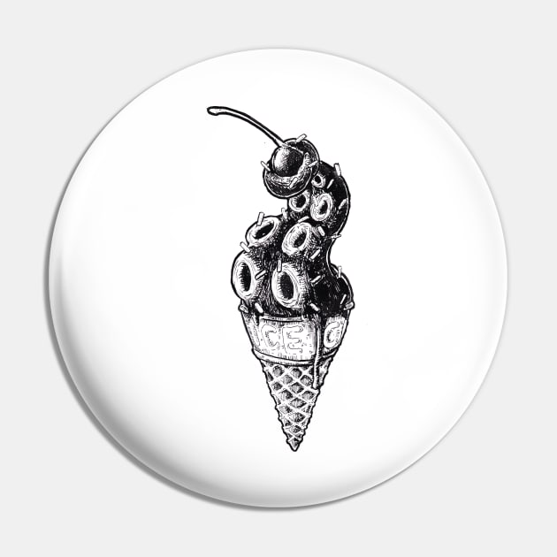 ice cream Pin by rudoi