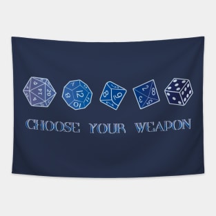 Role Playing Gaming Dice Tapestry