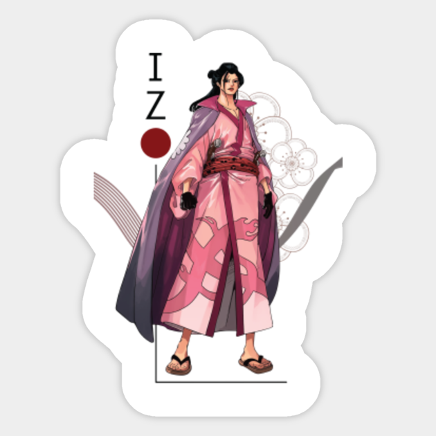 Izo One Piece Izo One Piece Sticker Teepublic Izo One Piece Izo One Piece Sticker Teepublic