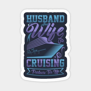 cruise vacation for Setting Sail for Love and Celebration Birthday for Husband and Wife cruise Magnet