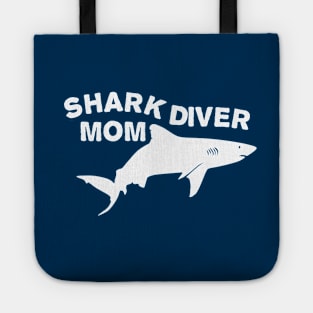 Shark diver mom Tote