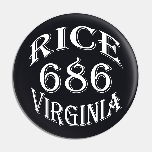 686 RICE VA (WHITE) Pin by DodgertonSkillhause