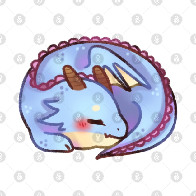 Sleeping Dragon by Riacchie Illustrations