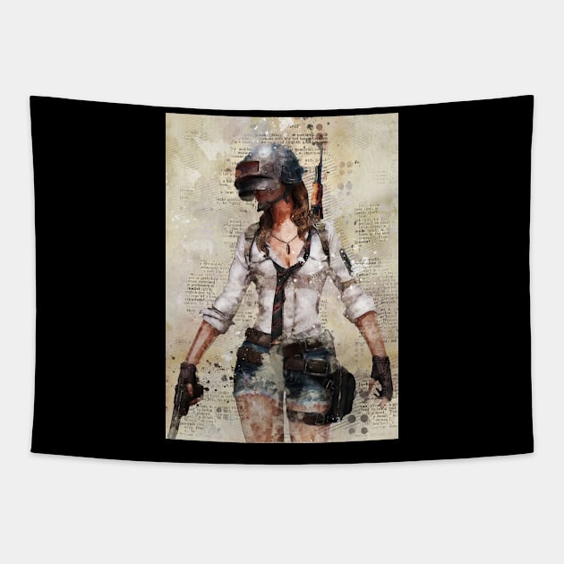 Pubg Tapestry by Durro