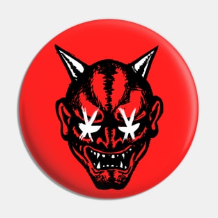 Red Oni Pin