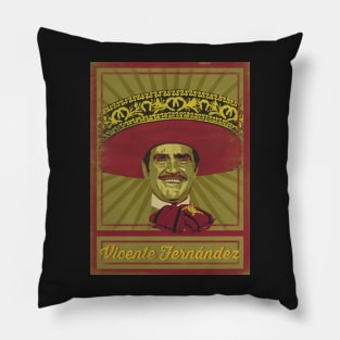 Vicente Fernández Poster Pillow