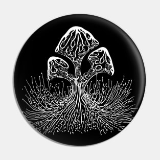 Mycelial fantasy IV Pin