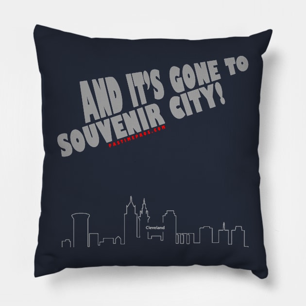 Cleveland Souvenir City Pillow by Pastime Pros