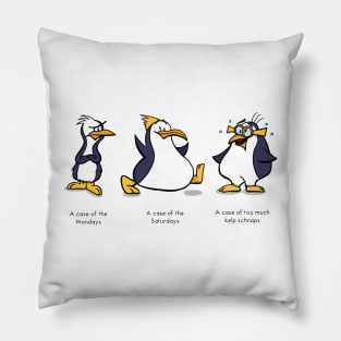 Funny Penguin Shirt Pillow