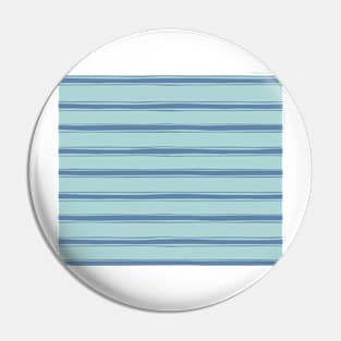 Cobalt blue french striped Pin