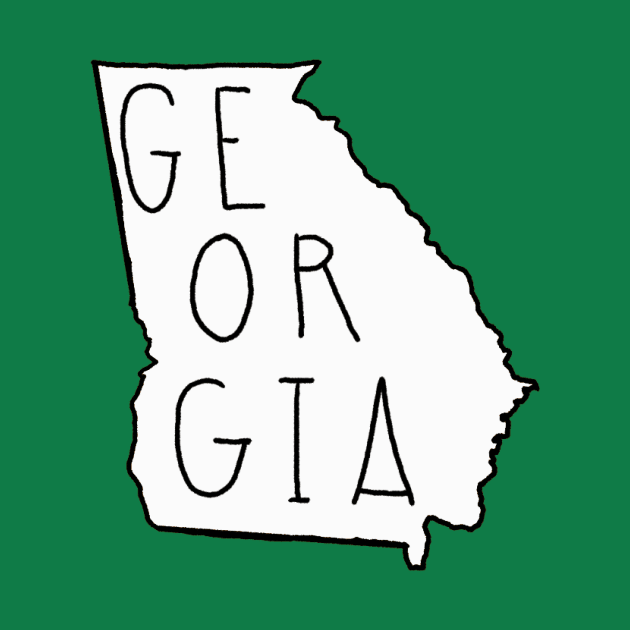 The State of Georgia - no color by loudestkitten