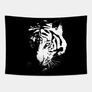 White Tiger Tapestry