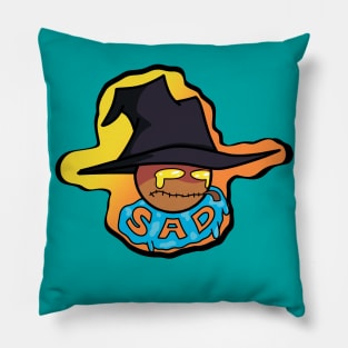 Fnf zardy mod character graffiti sad Pillow