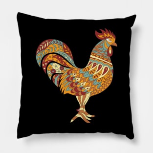 rooster funny gift idea Pillow