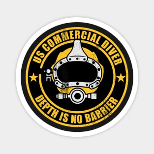 US Commercial Diver Magnet