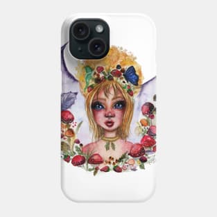 Fairy Ring Watercolor Painting Phone Case