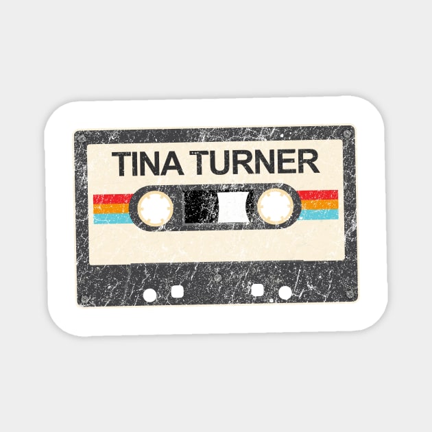 tina turner Magnet by kurniamarga.artisticcolorful