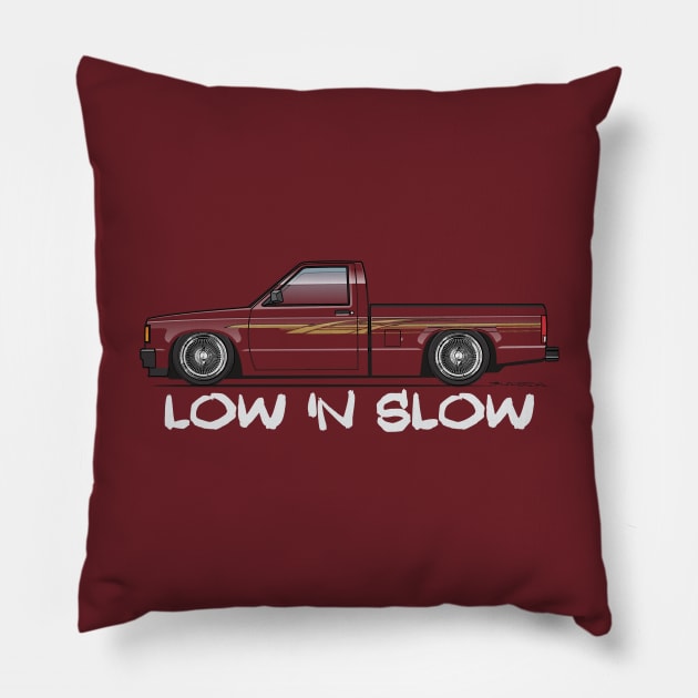 Low 'N Slow Multicolor Pillow by JRCustoms44