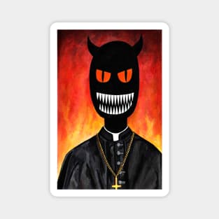 PRIEST FROM HELL Magnet