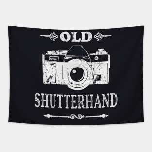 Old Shutterhand vintage Camera Photography Tapestry