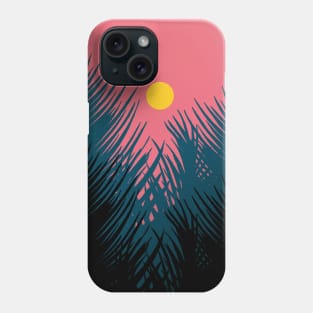 Morning Palm Trees Phone Case