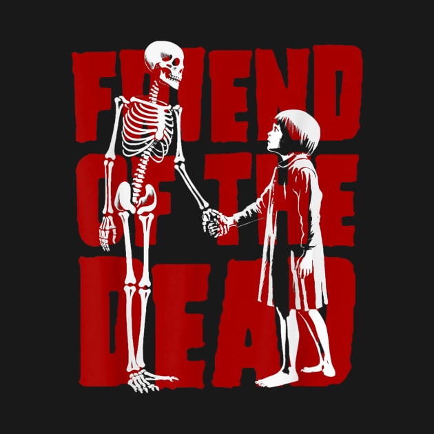 Friend Of The Dead Skeleton And Girl by zwestshops