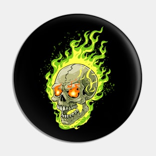 Rollplay Guild: Flameskull Pin