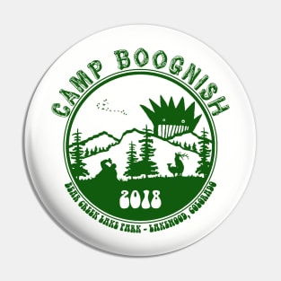 CAMP BOOGNISH (Vintage Green) Pin