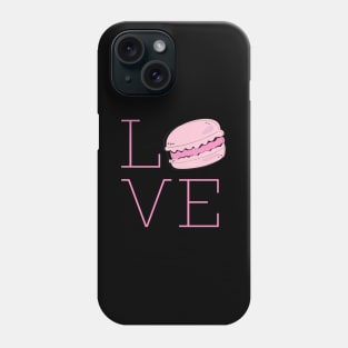 I Love French Macaroon Macaron Cookie Phone Case