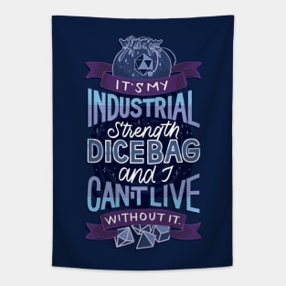 Industrial Strength Dice Bag Tapestry