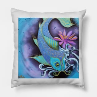 Dragon Fish Pillow