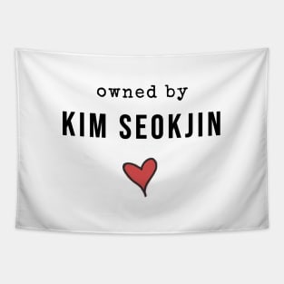 BTS Jin owned by Kim Seokjin Kpop merch Tapestry