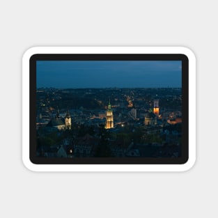 Early evening over Lviv Magnet