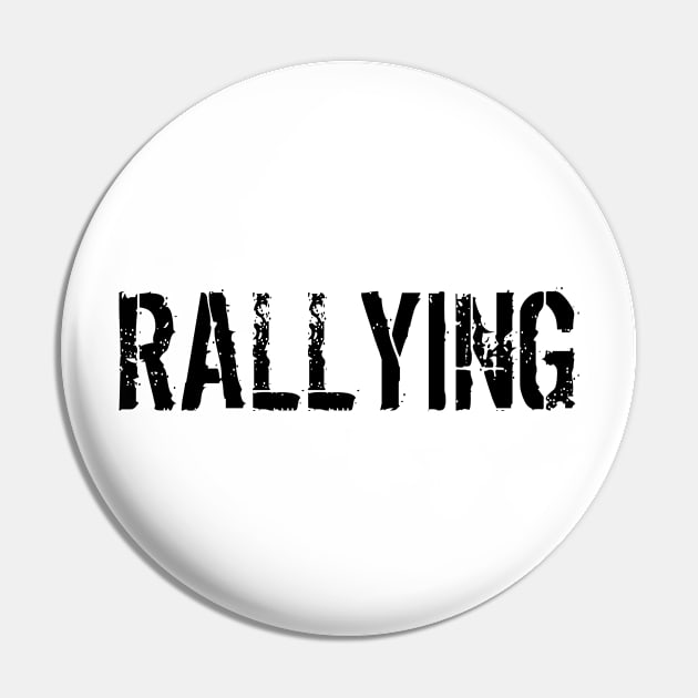 rallying Pin by FromBerlinGift