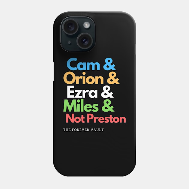 Finn Dixon's Forever Vault Gymnastics Team T-Shirt Phone Case by Finn Dixon