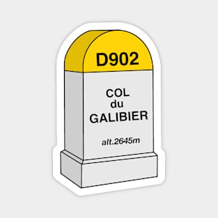 Bourne: Col du Galibier Magnet