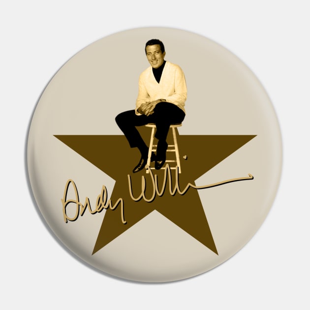 Andy Williams - Signature Pin by PLAYDIGITAL2020