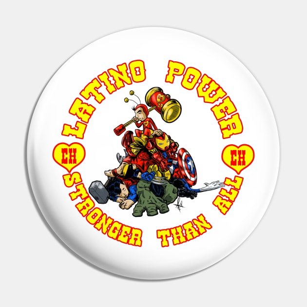 Latino Power 1 Pin by thehuskybarbu