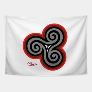 Celtic triskele Tapestry