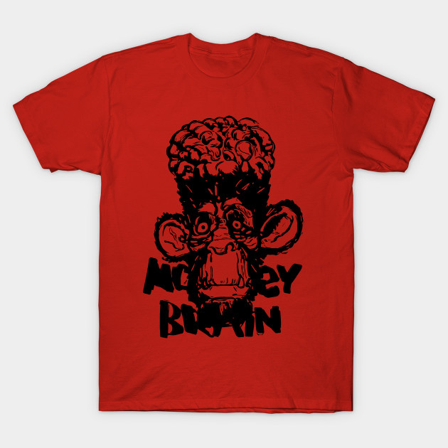 Monkey Brains Ink L Monkey T Shirt Teepublic