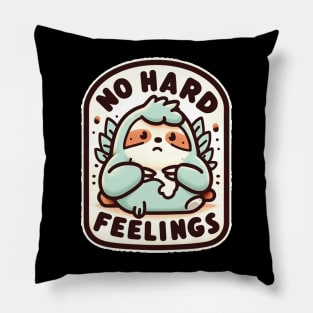 No Hard Feelings Pillow