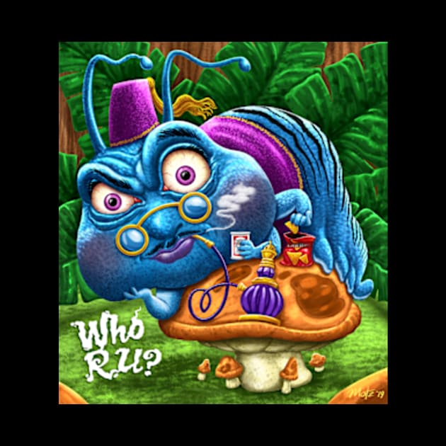 Alice in Wonderland caterpillar by Motzart