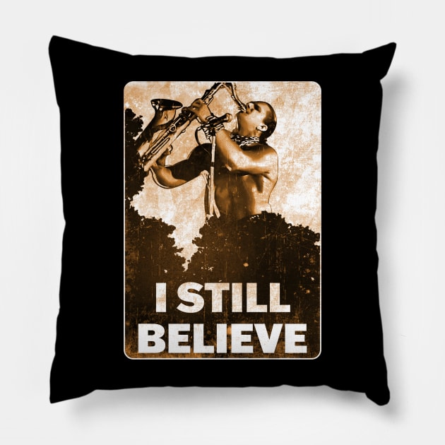 Sax Man Pillow by CoDDesigns