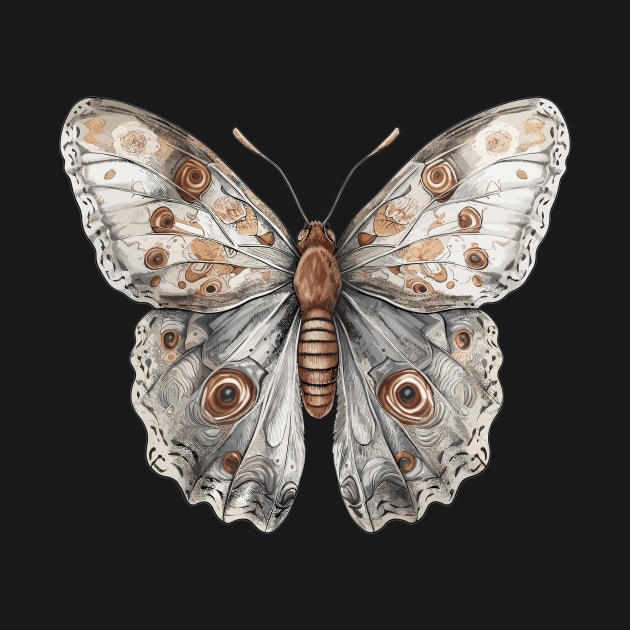 Celestial Moth Butterfly by UnrealArtDude